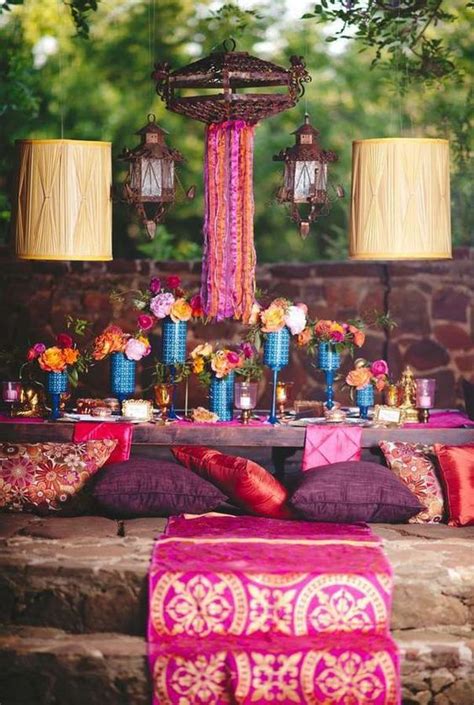 East Indian Boho Bollywood Inspired Party Small World Gets Big With