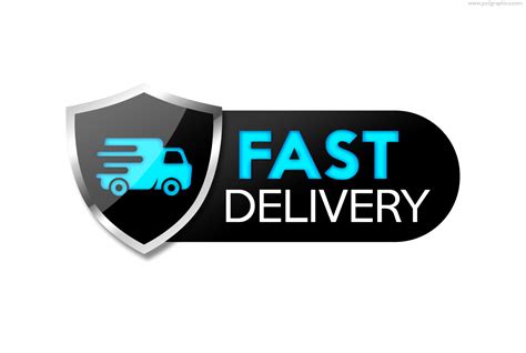 Fast Delivery Service Psd Graphic Psdgraphics