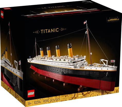 Lego Icons Titanic 10294 Building Kit 9090 Pieces Buy Online At