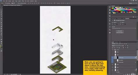 Easy Axonometric Diagram Tutorial With Sketchup And Photoshop Dezign