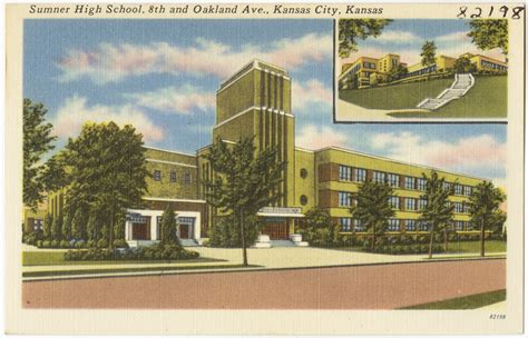 Sumner High School 8th And Oakland Ave Kansas City Kansas Digital