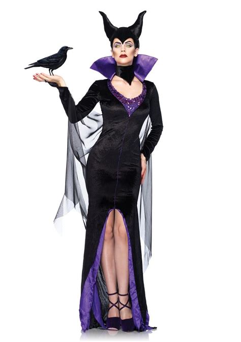 3piecemaleficentlicenseddisneycostumeincludessatintrimmed