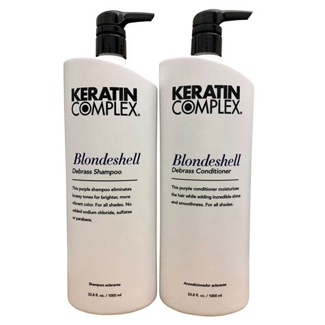 Keratin Complex Blondeshell Debrass Shampoo And Conditioner 338 Oz Duo
