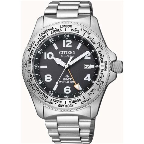 Citizen Mens Promaster Gmt World Time Eco Drive Watch Watches From