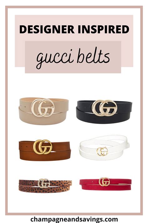The Best Place To Buy Gucci Belt Dupes And Gg Belt Dupes — Champagne