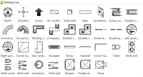 Floor Plan Symbols Chart Floorplans Click