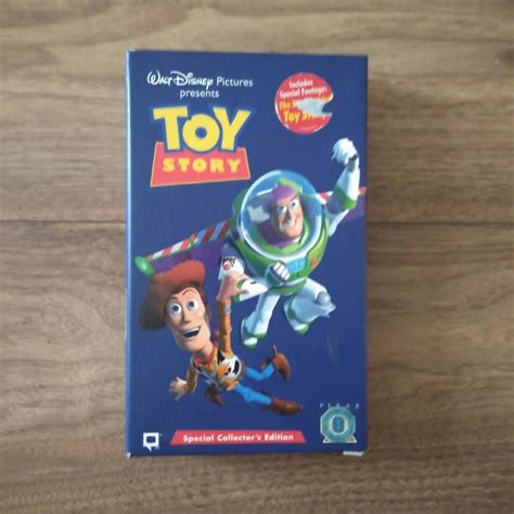 Toy Story Vhs Tape Collectors Edition 1995 Etsy