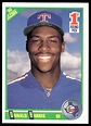 1990 Score Baseball Card Donald Harris Rookie Texas Rangers #661 | eBay
