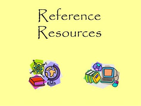 Reference resources
