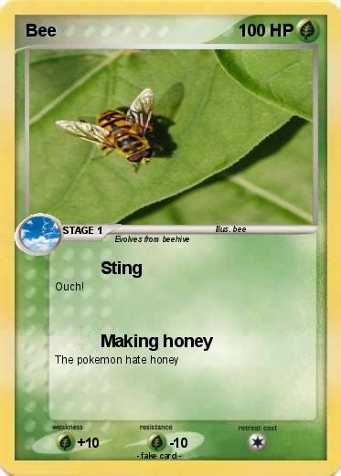 Pokémon Bee 256 256 Sting My Pokemon Card