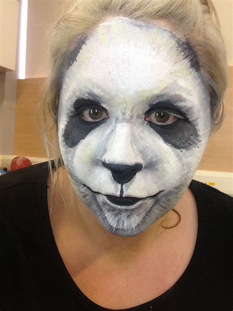 Face Painting Panda Bead Theatre Makeup Fantasy Makeup Panda Bear