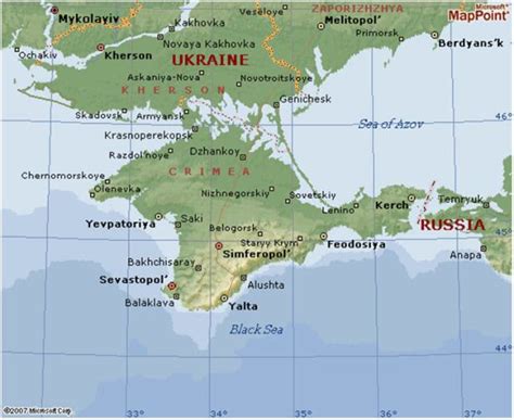 CRIMEA. Mapas. – al Sur de un horizonte