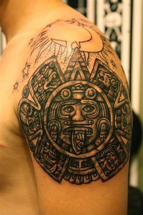 Aztecs Tattoos Calendario Azteca Tatuajes Tribales Aztecas Tatuaje