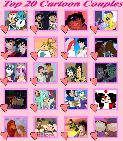 My Top 20 Favorite Cartoon Couples By Cyber Murph On Deviantart