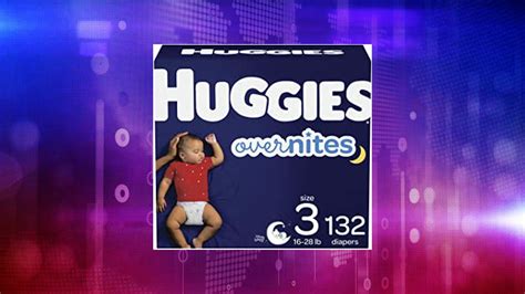 Overnight Diapers Size 3 132 Ct 16 28 Lbs Huggies Overnites