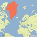 StepMap - Dänemark mit Grönland und Färöern - Landkarte für Dänemark