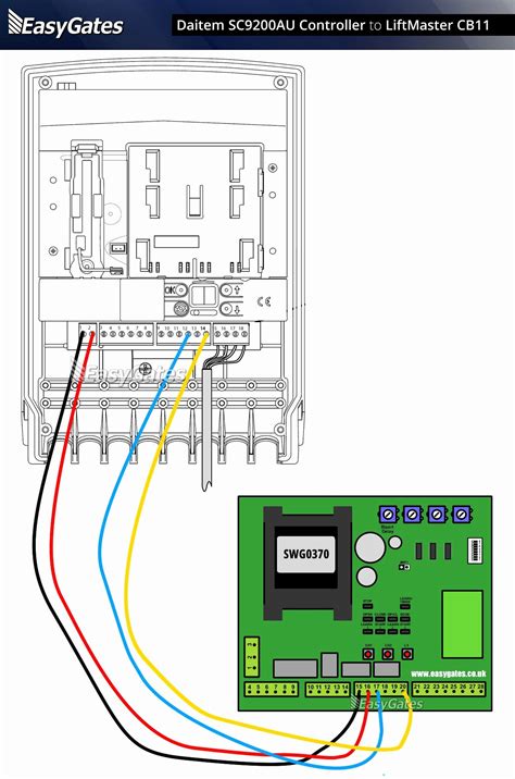 Automatic Door Opener Wiring Diagram