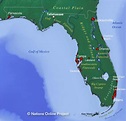Reference Maps of Florida, USA - Nations Online Project