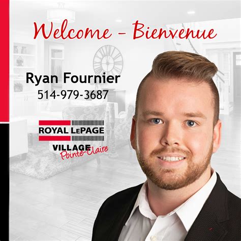 Welcome Ryan Fournier Royal Lepage Village