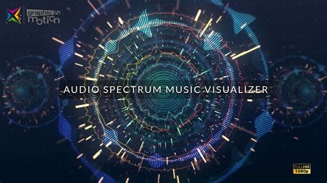 Audio Spectrum Music Visualizer - After Effects Template - YouTube