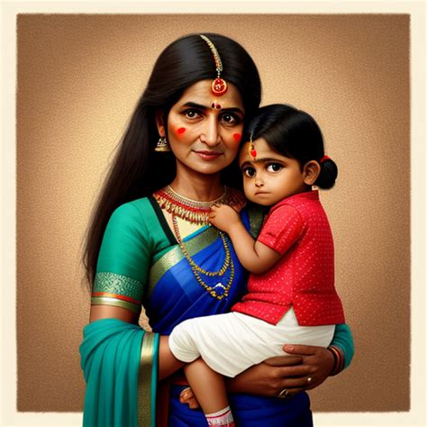 Generador De Arte Ai A Partir De Texto Indian Mom Img