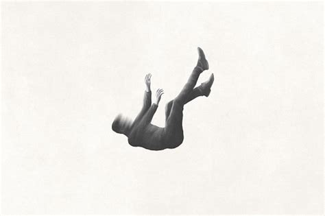Illustration Of Man Falling From The Sky Minimal Concept Stock Illustration Download Image Now
