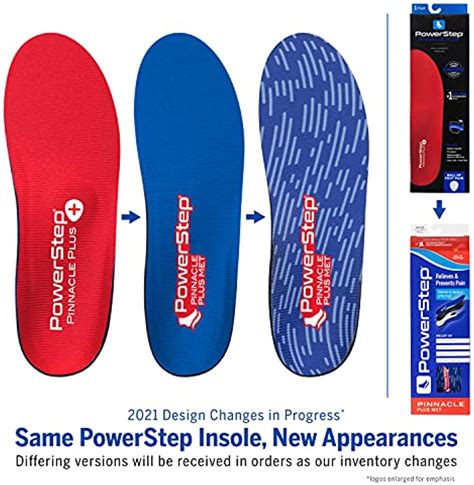 Powerstep Pinnacle Plus Metatarsal Pad Comfort Insole Free Shipping