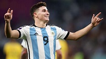WATCH: Wondergoal from Alvarez! Man City star gives Argentina two-goal ...