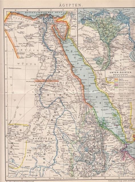 alte ägypten karte