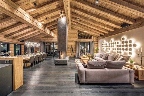 Luxurious Chalet In The Swiss Alps Offers Ski Resort Winter Escape