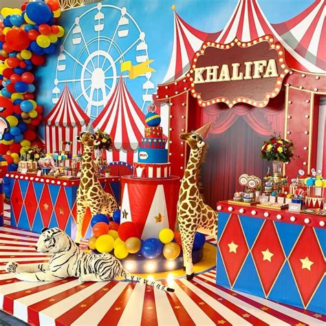 Circus Carnival Birthday Party Ideas Photo Of Artofit