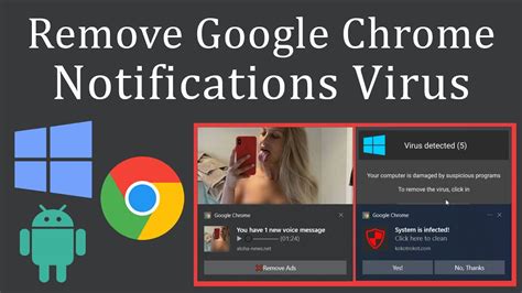 How To Remove Google Chrome Notification Virus YouTube