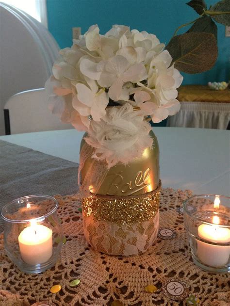 50th Anniversary Centerpieces Pinned By Tina Barrow 50 Wedding