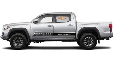 2x Toyota Tacoma 2016 2019 X P Side Vinyl Decals Graphics Rally