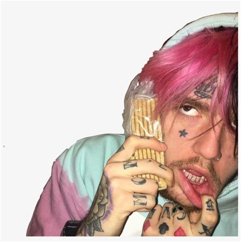 Lilpeep Peep Gbc Pink Aesthetic Freetoedit Blonde And Pink Hair Lil