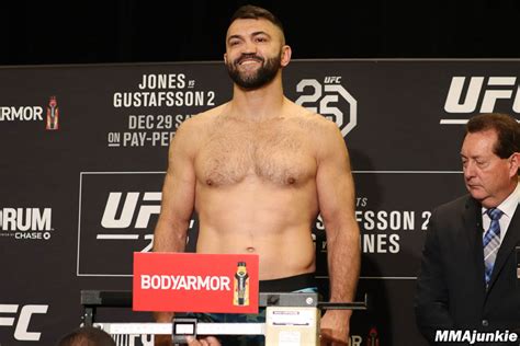 Andrei Arlovski Ufc 232 Official Weigh Ins Mma Junkie