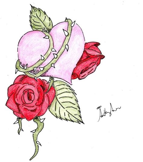 1001 Modèles Et Conseils Pour Apprendre Comment Dessiner Une Rose Flower Drawing Roses