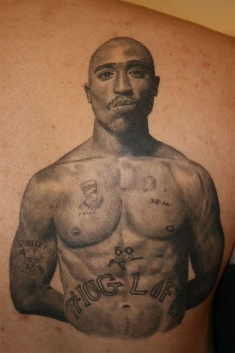 Tupac Shakur Tattoo Tupac Tattoo Tupac Shakur Tattoos