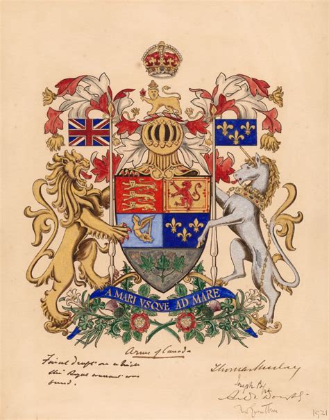 Coat Of Arms Of Canada Library And Archives Canada Blog