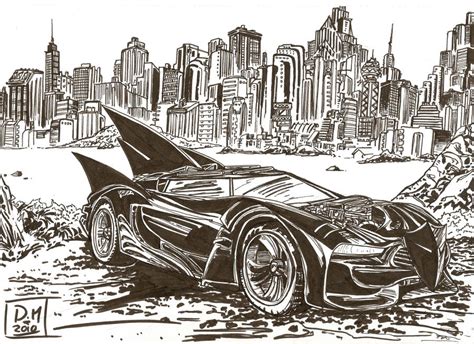 Batmobile Sketch 1 By Aisu Kaminari On Deviantart