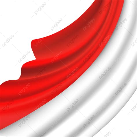 Merah Putih Vector PNG Images Bendera Indonesia Merah Putih Silk Flag Free Png Bendera