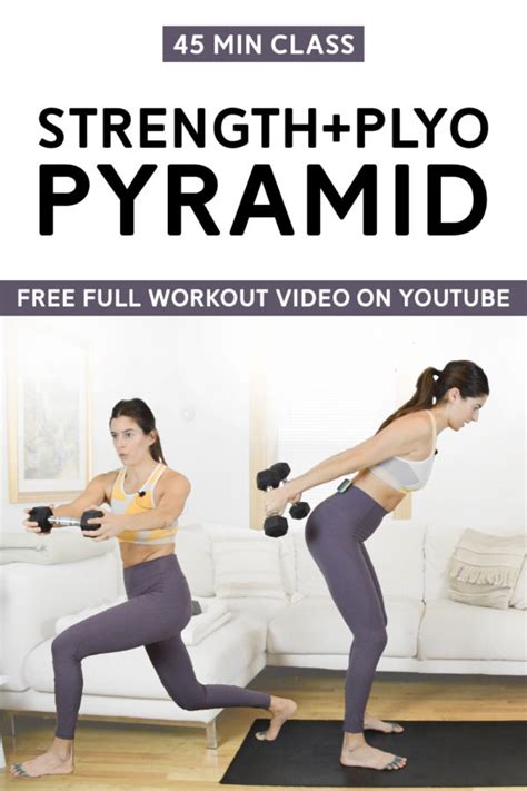 Strength Plyo Workout Pyramid 45 Min Class Laptrinhx News