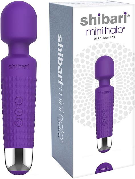 Amazon Com Shibari Mini Halo Vibrator Wand Massager Vibe Cordless Quiet High Power