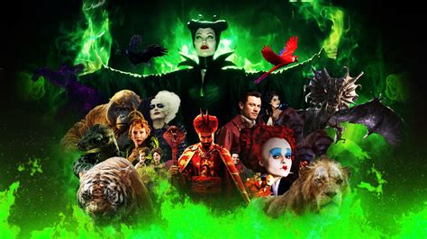 Disney Villains Wallpaper Live Action By The Dark Mamba