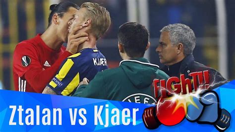 Zlatan Ibrahimovic Fight Moments Vs Kjaer And Rooney Angry Moments At