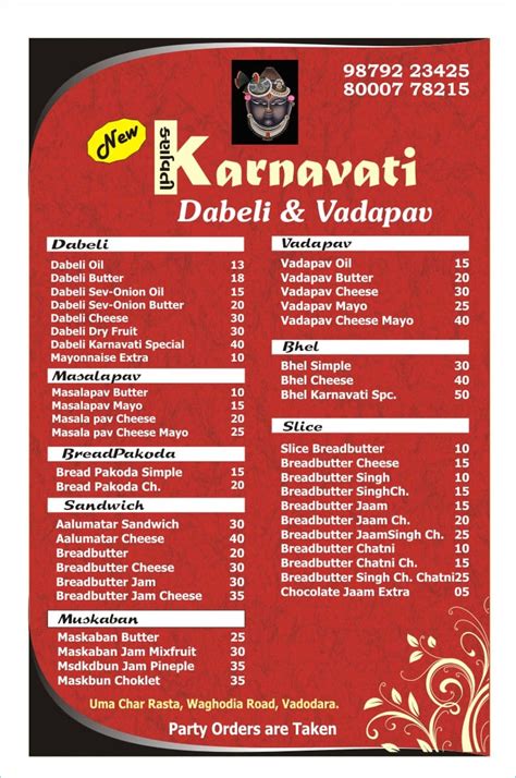 New Karnavati Dabeli And Vadapau