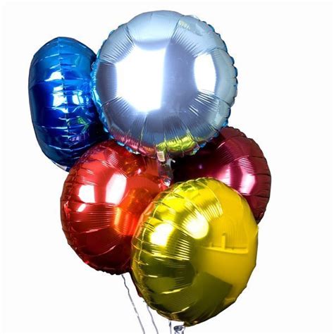 Inflated Helium Foil Balloons