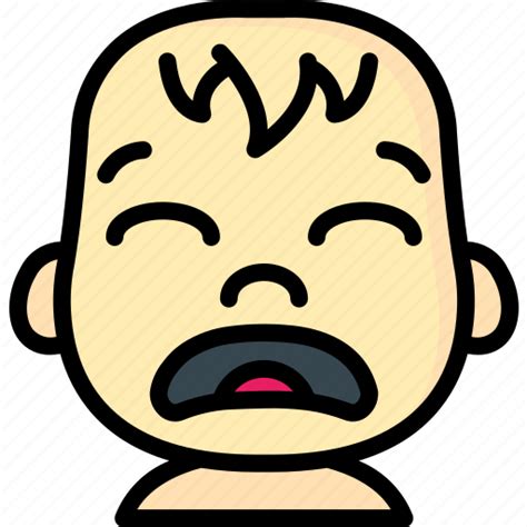 Avatars Baby Cartoon Emoji Emoticons Sad Icon Download On Iconfinder