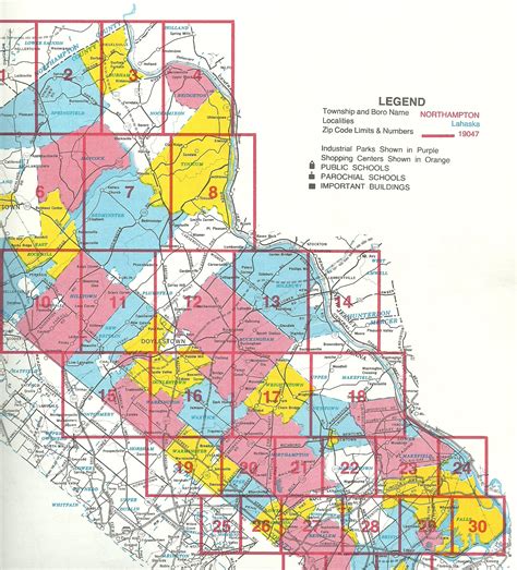3207 street road, bensalem, pa 19020; 1991 Bucks County, PA Map Scans