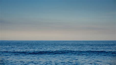 Download Wallpaper 1920x1080 Sea Water Waves Horizon Blue Full Hd
